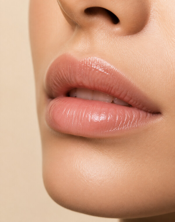 Gepflegte Lippen mit zartem Glanz
